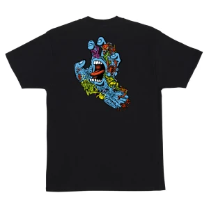 Camiseta Santa Cruz Oversized Roskopp Scream Preto 1