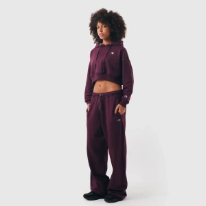 Moletom Champion Feminino Cropped Logo Purple 2