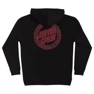 Moletom Santa Cruz Loco Dot Preto 1