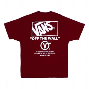 Camiseta Vans Stacked Hi Bordeaux 1