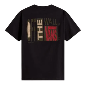 Camiseta Vans Stretch Stack Crackle Black 1