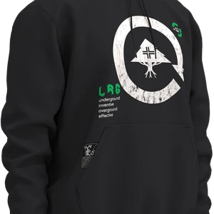 Moletom Lrg Overground Research Poh Preto 2