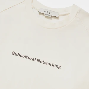 Camiseta Piet Sub Cultural Networking White 3