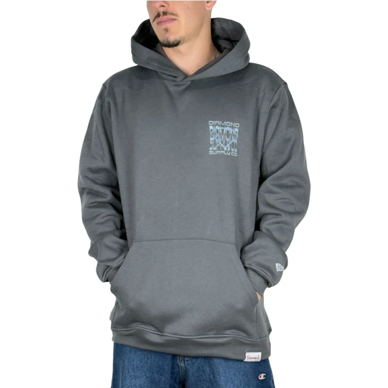 MOLETOM DIAMOND RACING MACHINE SMOKED GREY
