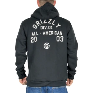 Moletom Grizzly Ziper District Champs Black 2