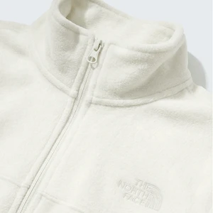 Fleece The North Face Feminino Glacier Full Zip Off White 6