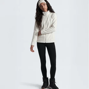 Fleece The North Face Feminino Glacier Full Zip Off White 4