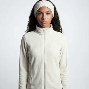 Fleece The North Face Feminino Glacier Full Zip Off White 5