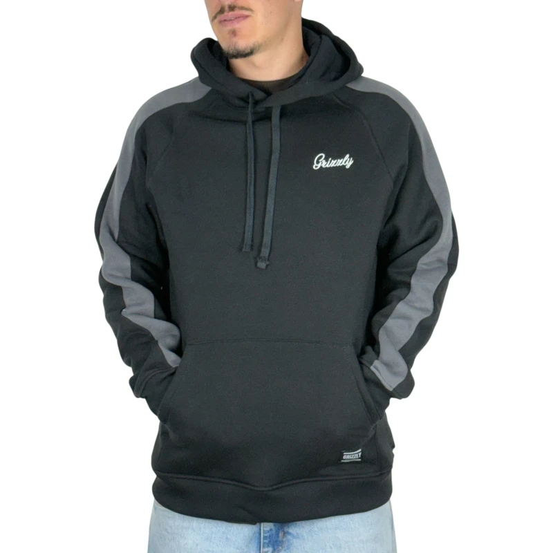 Moletom Grizzly Mini Script Emb Black