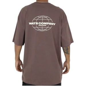 Camiseta Wats Oversized Marrom 27082 3
