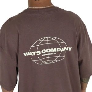 Camiseta Wats Oversized Marrom 27082 2