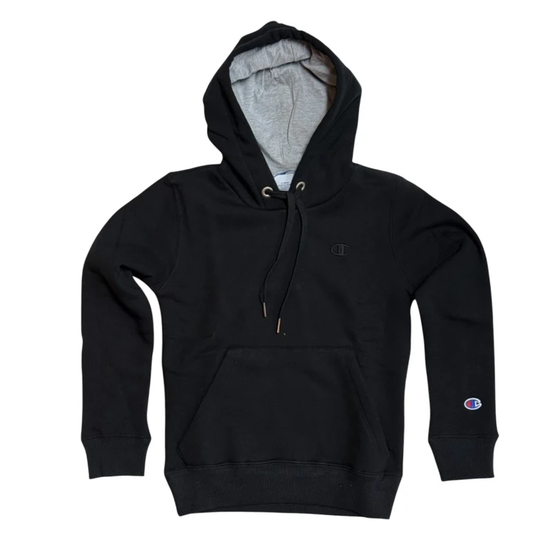 Moletom Champion Infantil C Logo Tonal Black