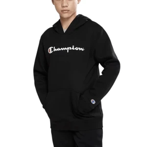 Moletom Champion Infantil Script Ink Black 2