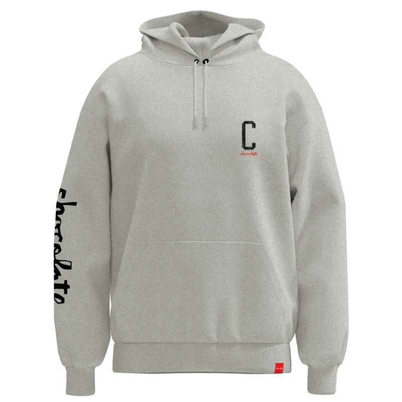 Moletom Chocolate Big C Cinza Mescla
