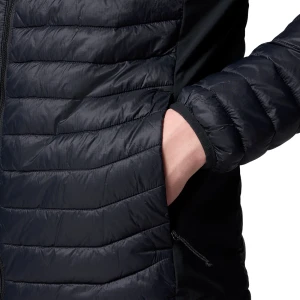 Jaqueta Columbia Powder Pass Hybrid Flint Black 6