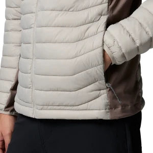 Jaqueta Columbia Powder Pass Hybrid Flint Grey Iron 3