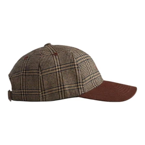Boné Carnan Plaid Dad Brown 3