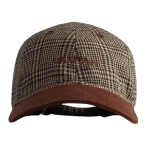 Boné Carnan Plaid Dad Brown 1