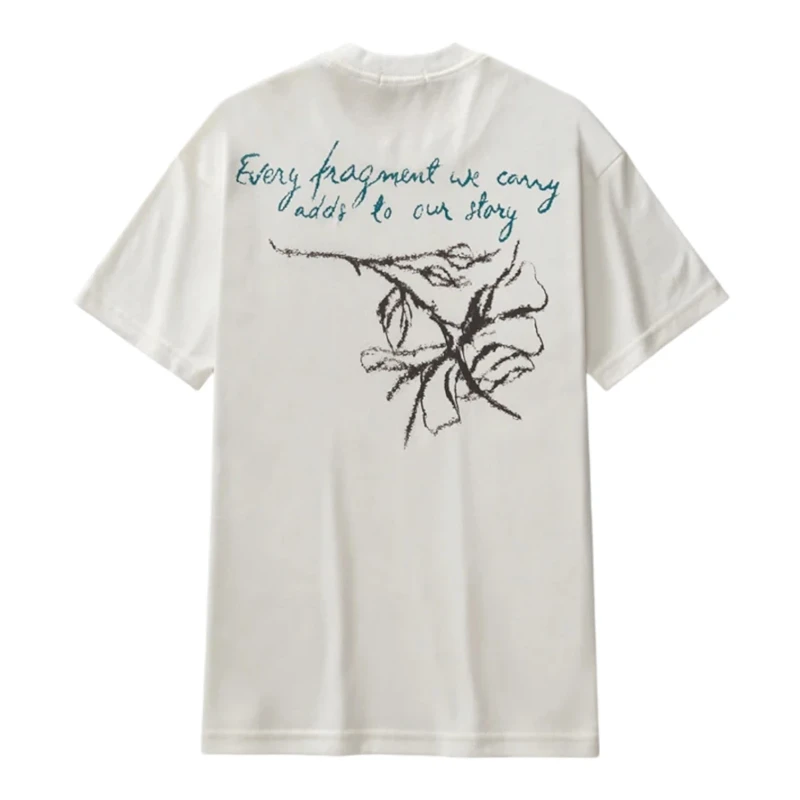 CAMISETA CARNAN FRAGMENT HEAVY OFF WHITE