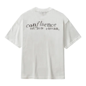 Camiseta Carnan Labels Boxy Off White 2