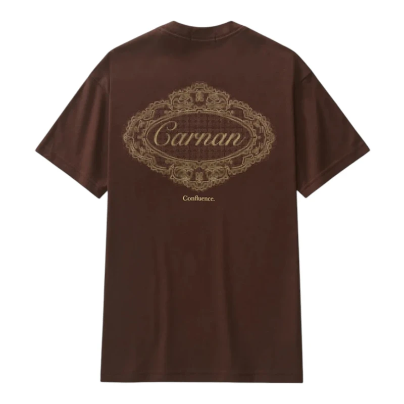 CAMISETA CARNAN LACE STAMP HEAVY BROWN
