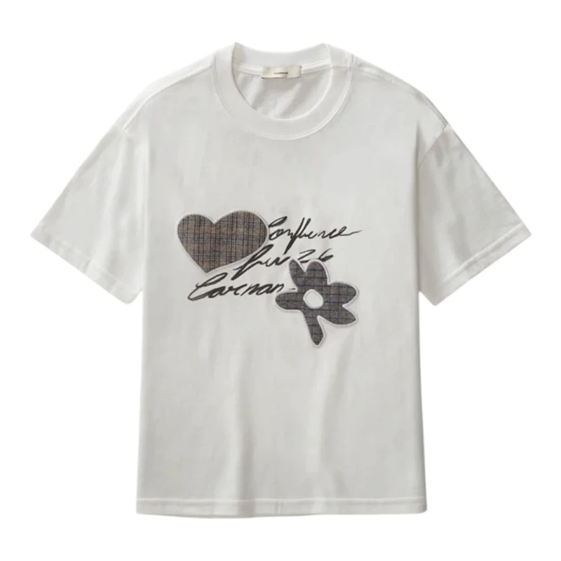 CAMISETA CARNAN PATCH PREMIUM OFF WHITE