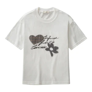 Camiseta Carnan Patch Premium Off White 1