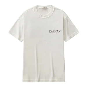 Camiseta Carnan Portrait Heavy Off White 2