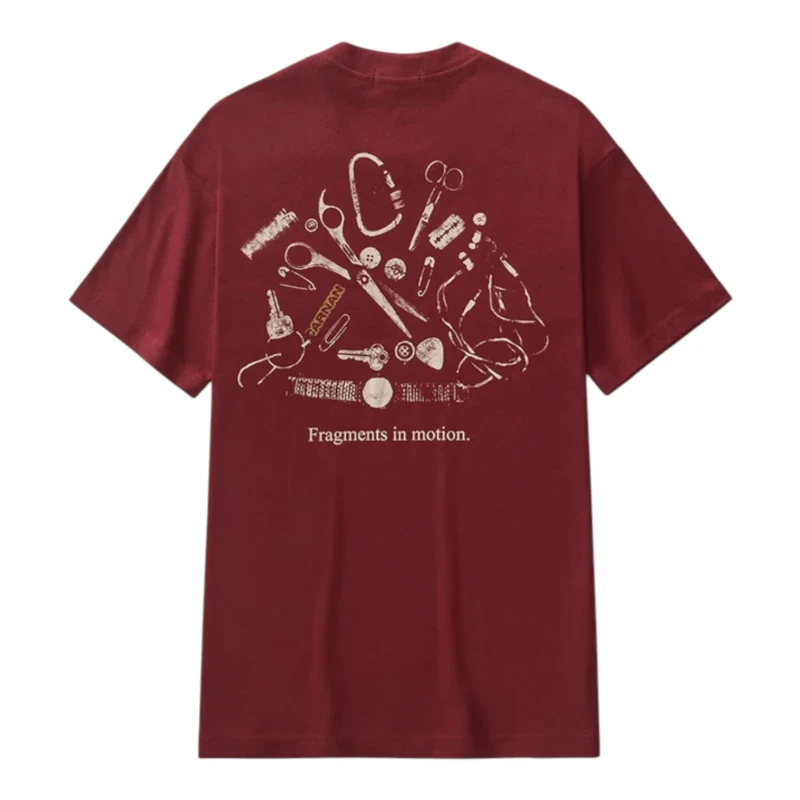 CAMISETA CARNAN TOOLS HEAVY BURGUNDY