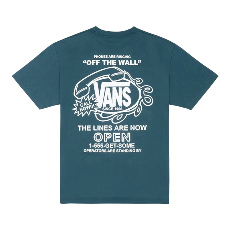 CAMISETA VANS HOT LINES MYSTIC MOSS