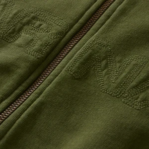 Moletom Carnan Washed Zip Green 2