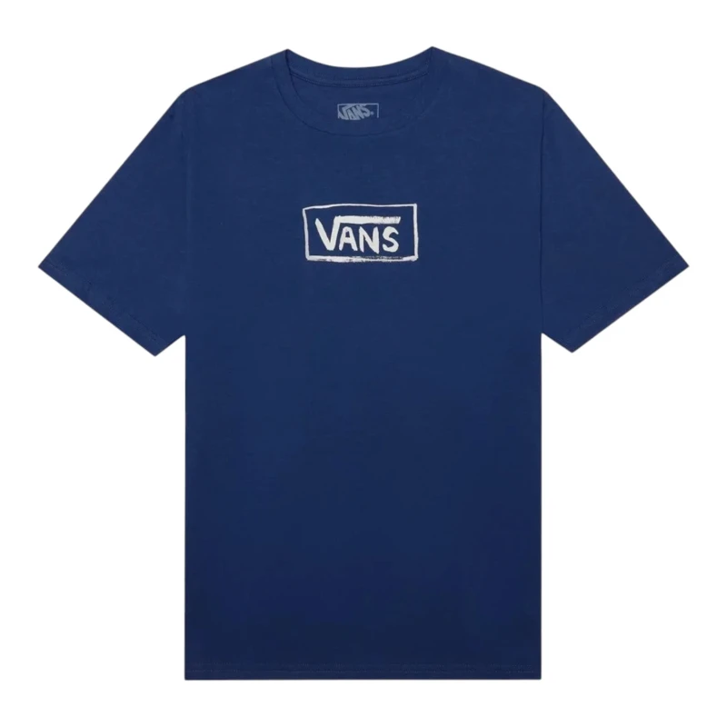 CAMISETA VANS INFANTIL ON CANVAS ROYAL COBALT