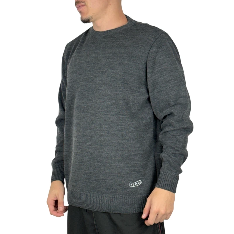 Tricot Volcom Hodad Mescla Preto