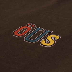 Camiseta Öus Heavy Multi Letras Marrom 3