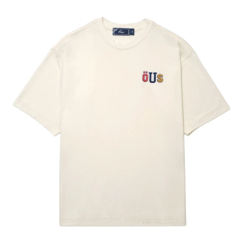 CAMISETA ÖUS HEAVY MULTI LETRAS PRISTINE