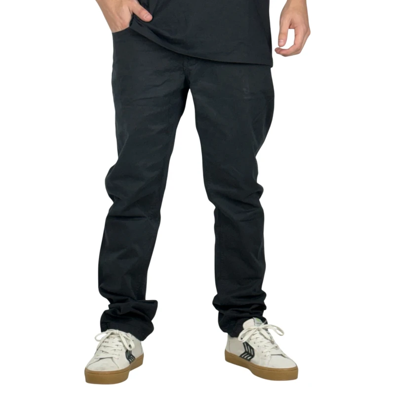 Calça Volcom Sarja Solid Colors Vorta Preto