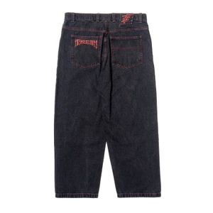 Calça Tropicalients Jeans Red Night Preto Usado 4