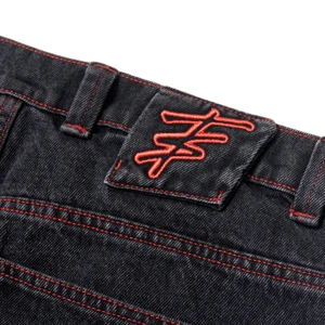 Calça Tropicalients Jeans Red Night Preto Usado 3