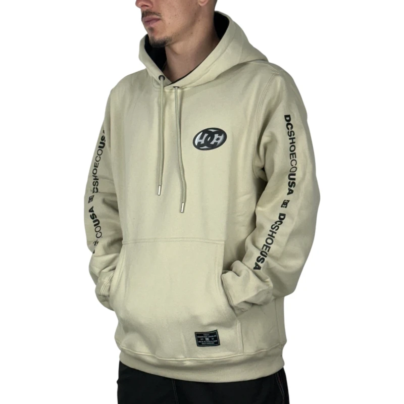 Moletom Dc Fast Bubble Bege