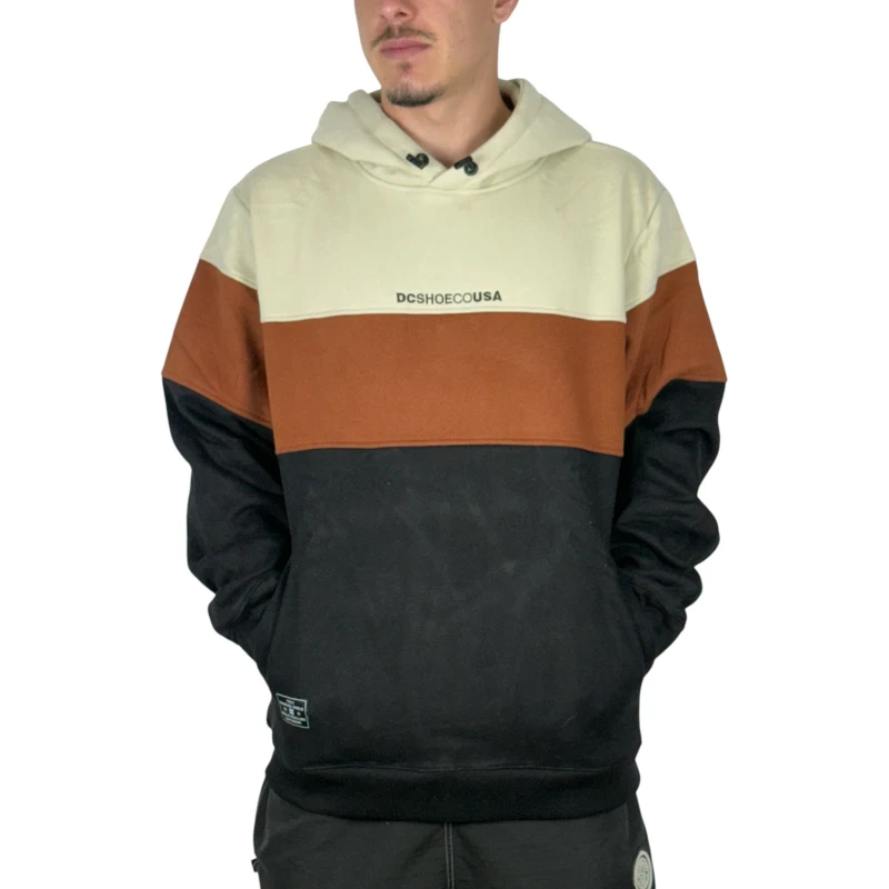 Moletom Dc Tricolor Preto