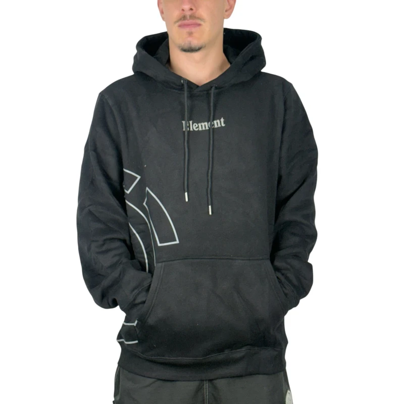 Moletom Element Outline Preto