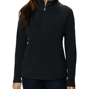 Fleece Columbia Feminino Glacial 4 1/2 Zip Black 6