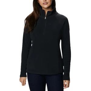 Fleece Columbia Feminino Glacial 4 1/2 Zip Black 1