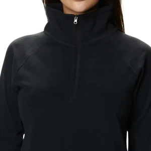 Fleece Columbia Feminino Glacial 4 1/2 Zip Black 4