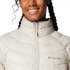 Jaqueta Columbia Feminina Powder Lite 2 Hooded Stone 6