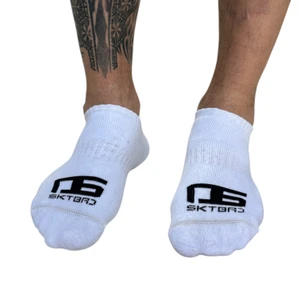 Meia One Six Cano Curto Branco 2