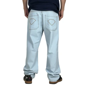 Calça Diamond Jeans Delave Baggy Blue 2