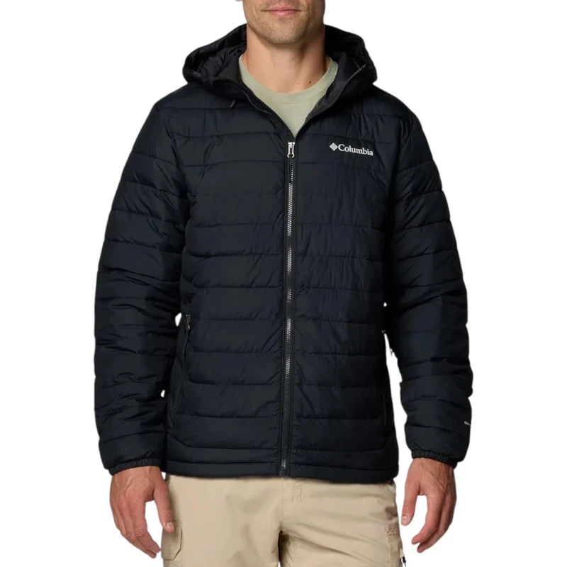 JAQUETA COLUMBIA POWDER LITE 2 HOODED BLACK