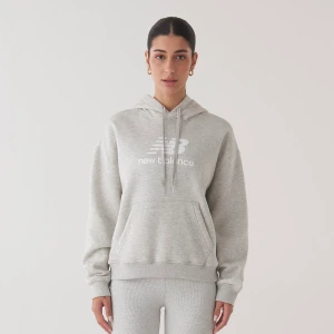 Moletom New Balance Feminino Felpa Ess Cinza Mescla 5