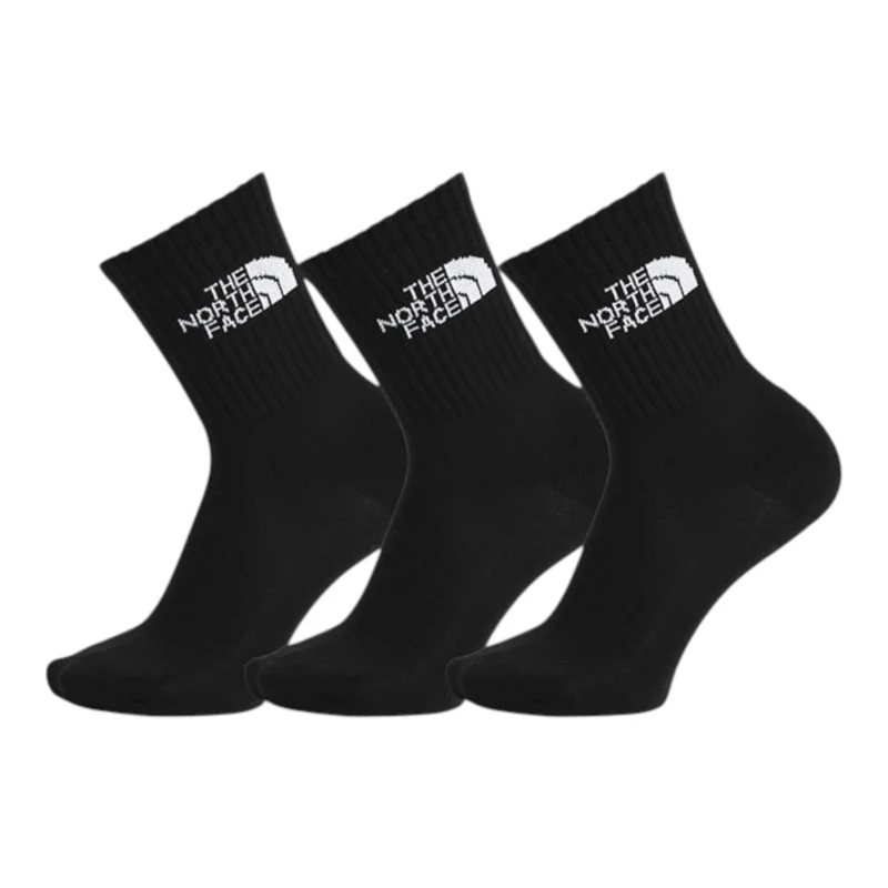 MEIA THE NORTH FACE EVERYDAY BLACK 3PCK